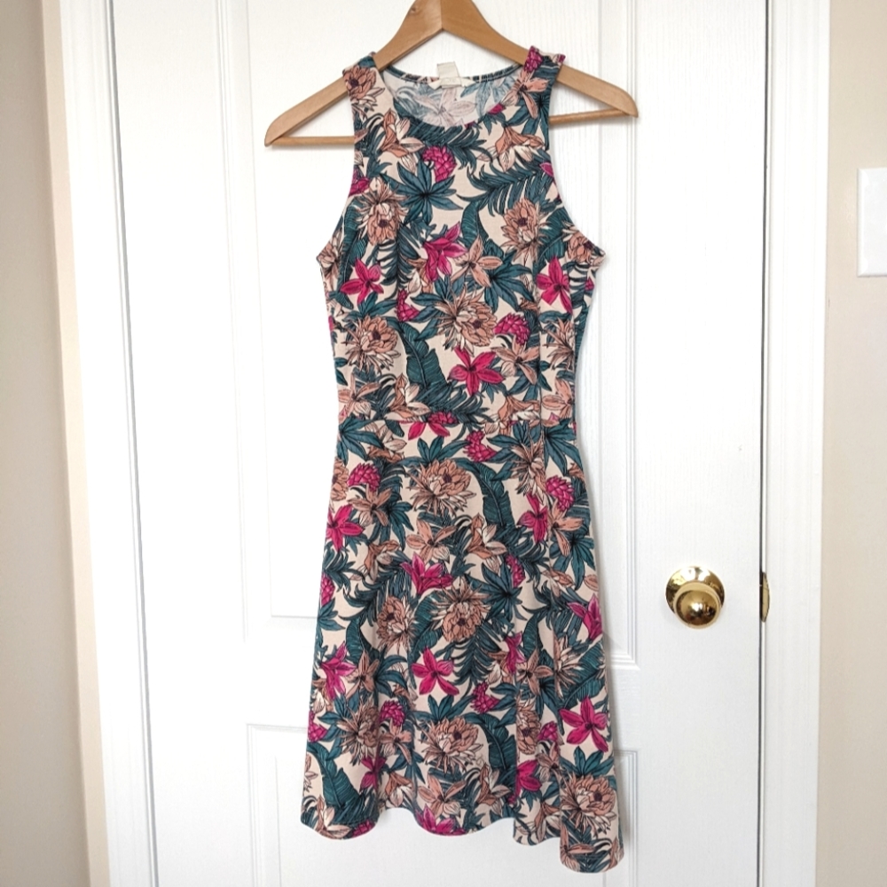 2/$45 H&M Tropical Floral Summer Dress